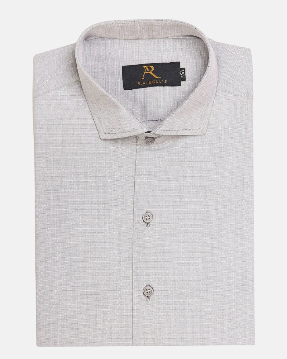 Cloud Grey Textured Shirt