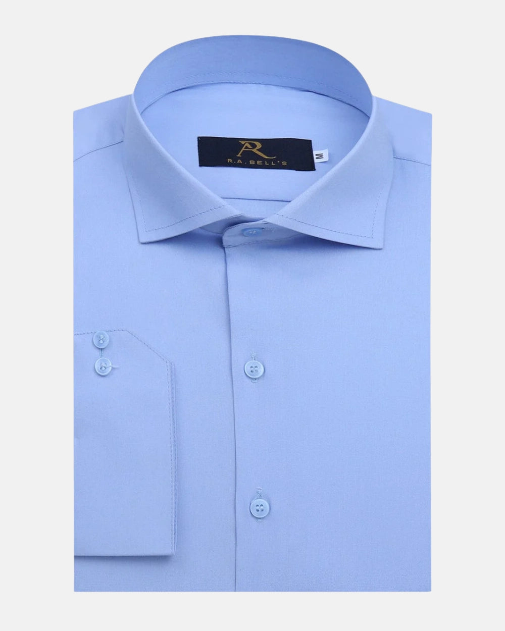 Cloudy Blue Plain Shirt