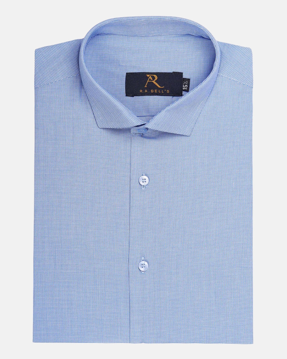 Crystal Blue Textured Shirt