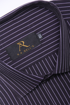 Midnight Lavender Stripe Shirt