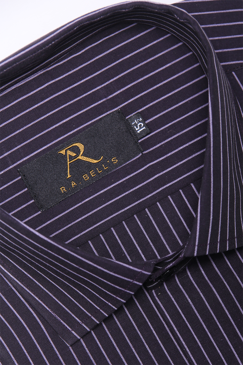 Midnight Lavender Stripe Shirt