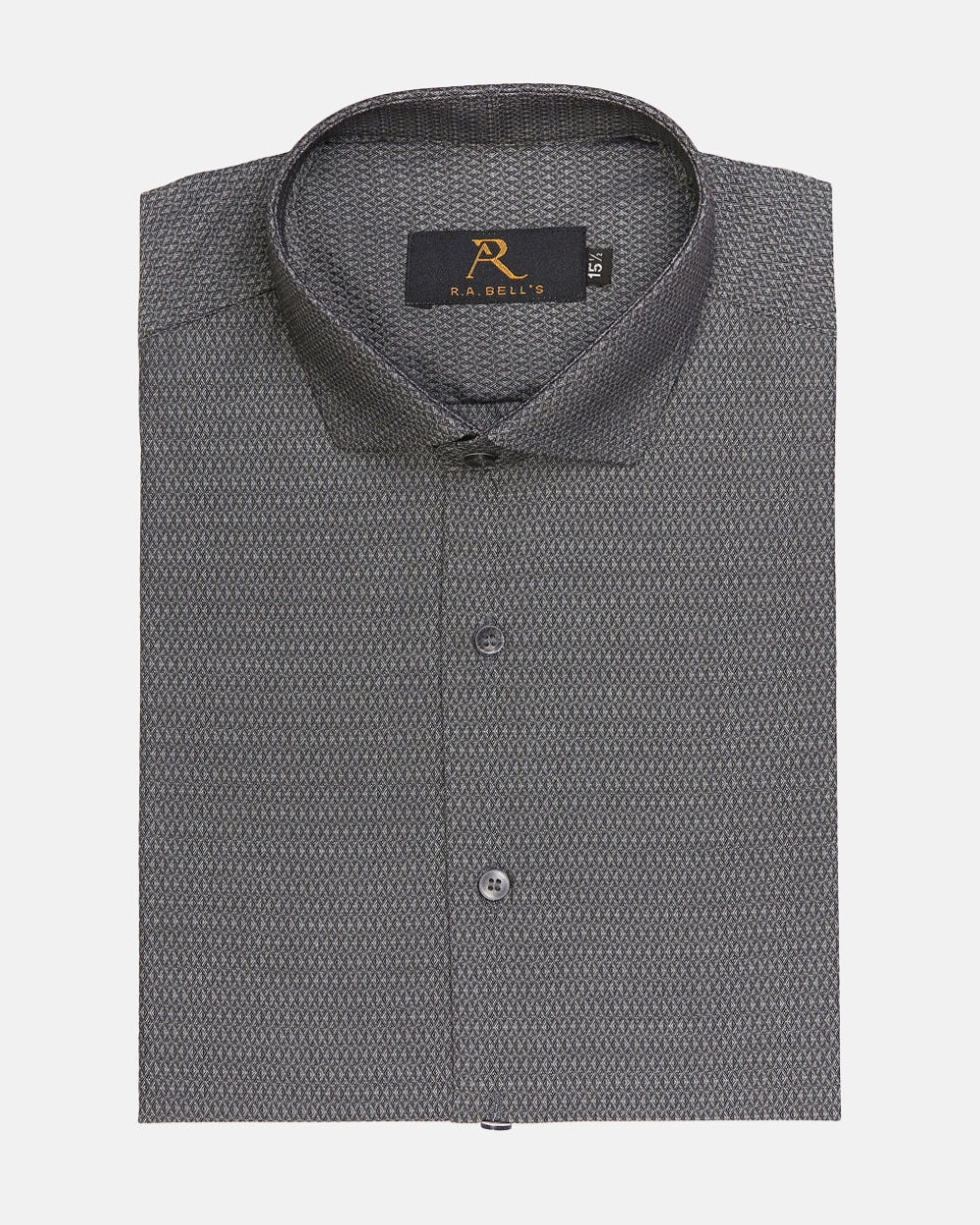 Graphite Diamond Printed Shirt