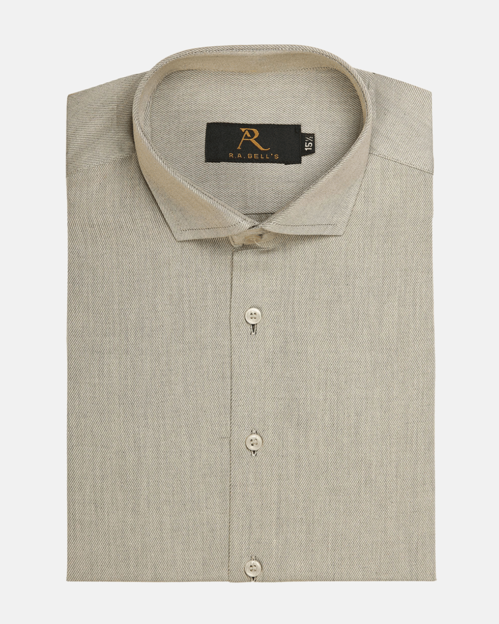 Stone Grey Dobby Shirt