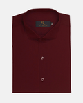 Vintage Maroon Plain Shirt