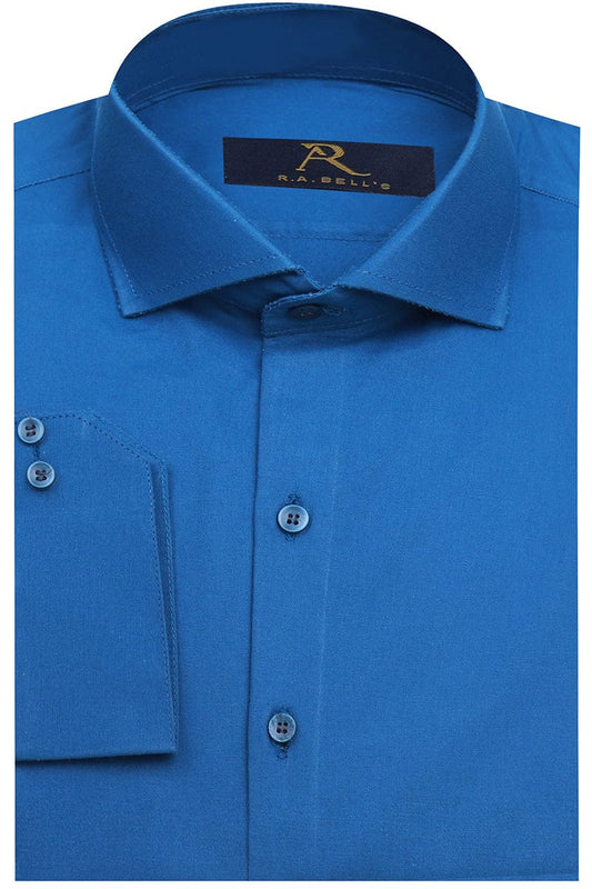 Mid Blue Plain Shirt