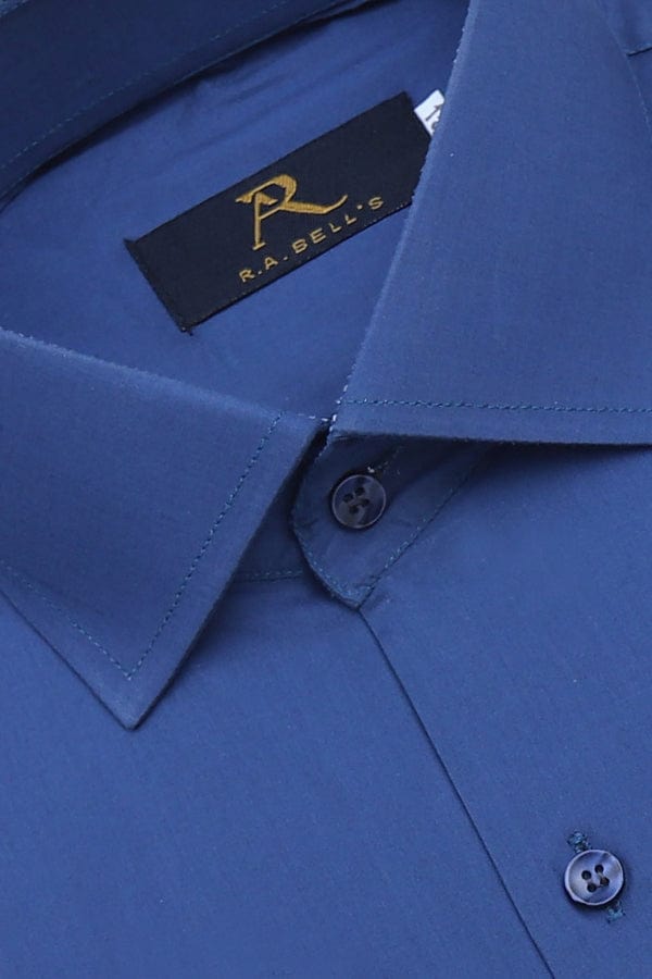 Dusky Blue Plain Shirt