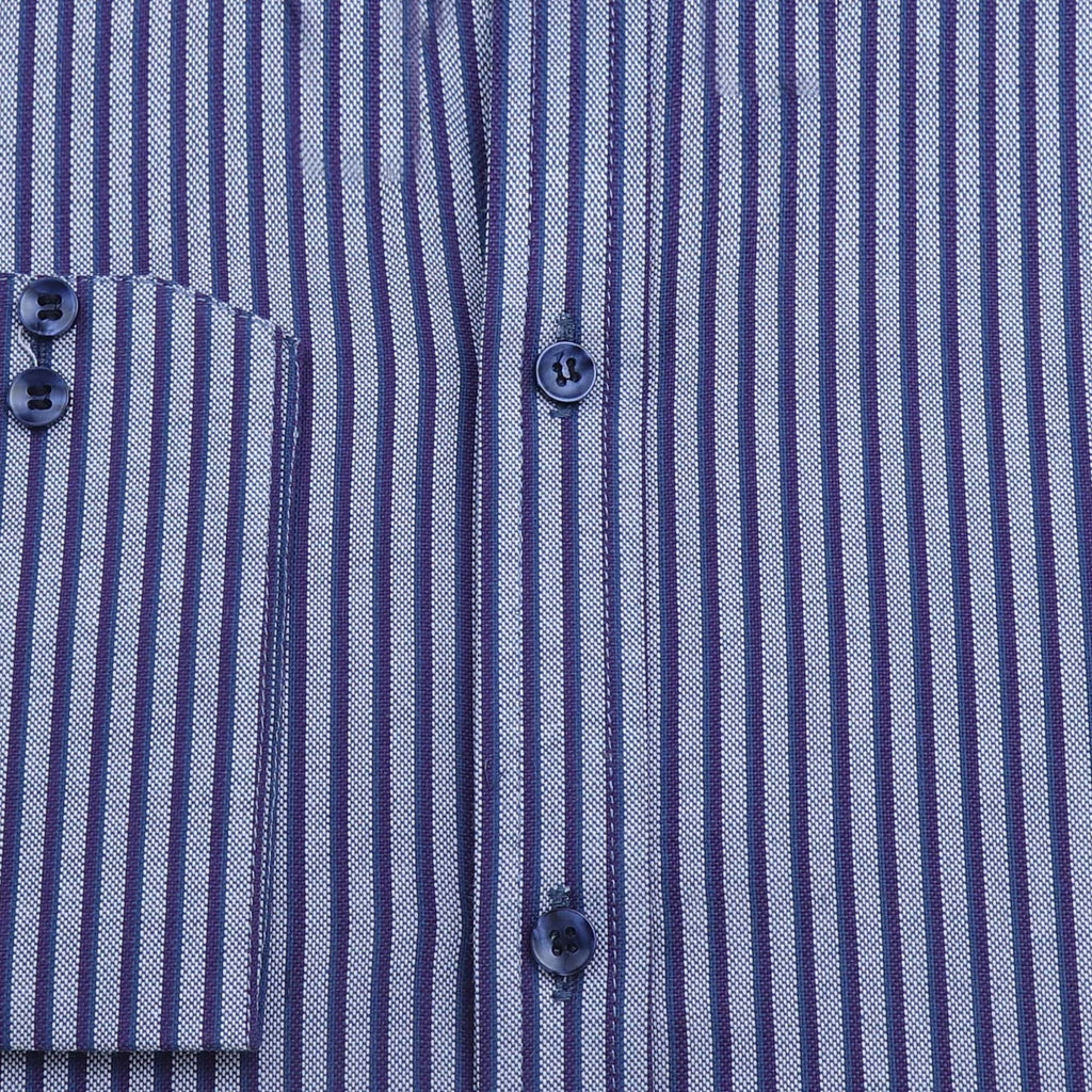 Cadet Blue Stripe Shirt