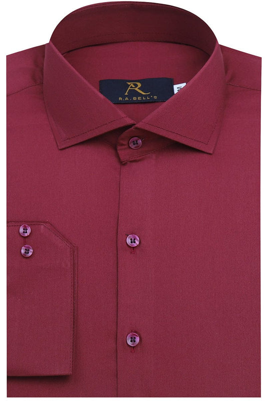 Lotus Red Plain Shirt