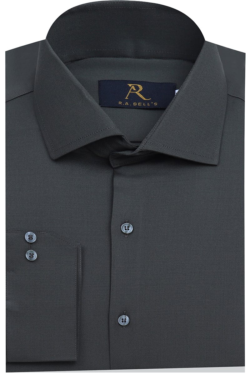 Charcoal Grey Plain Shirt
