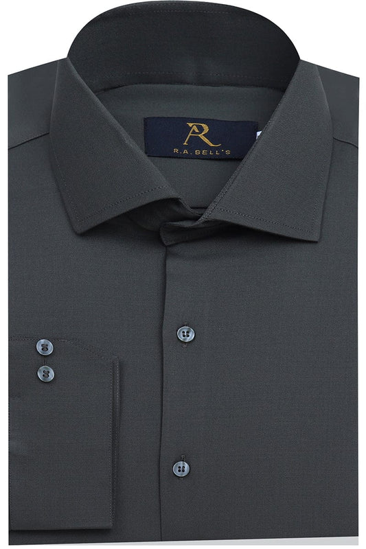 Charcoal Grey Plain Shirt