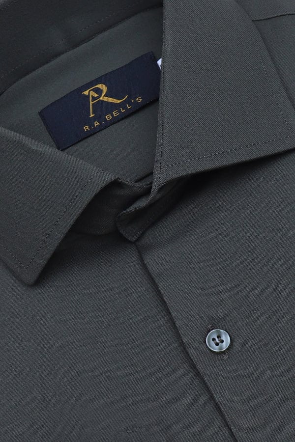 Charcoal Grey Plain Shirt