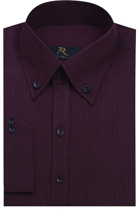 Wine Berry Stripe Shirt