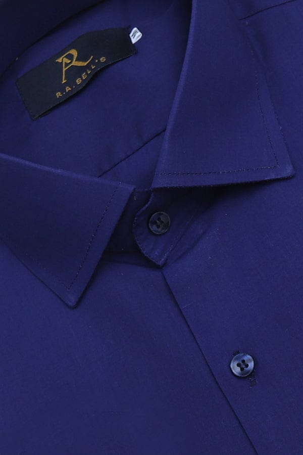 Blue Zodiac Plain Shirt